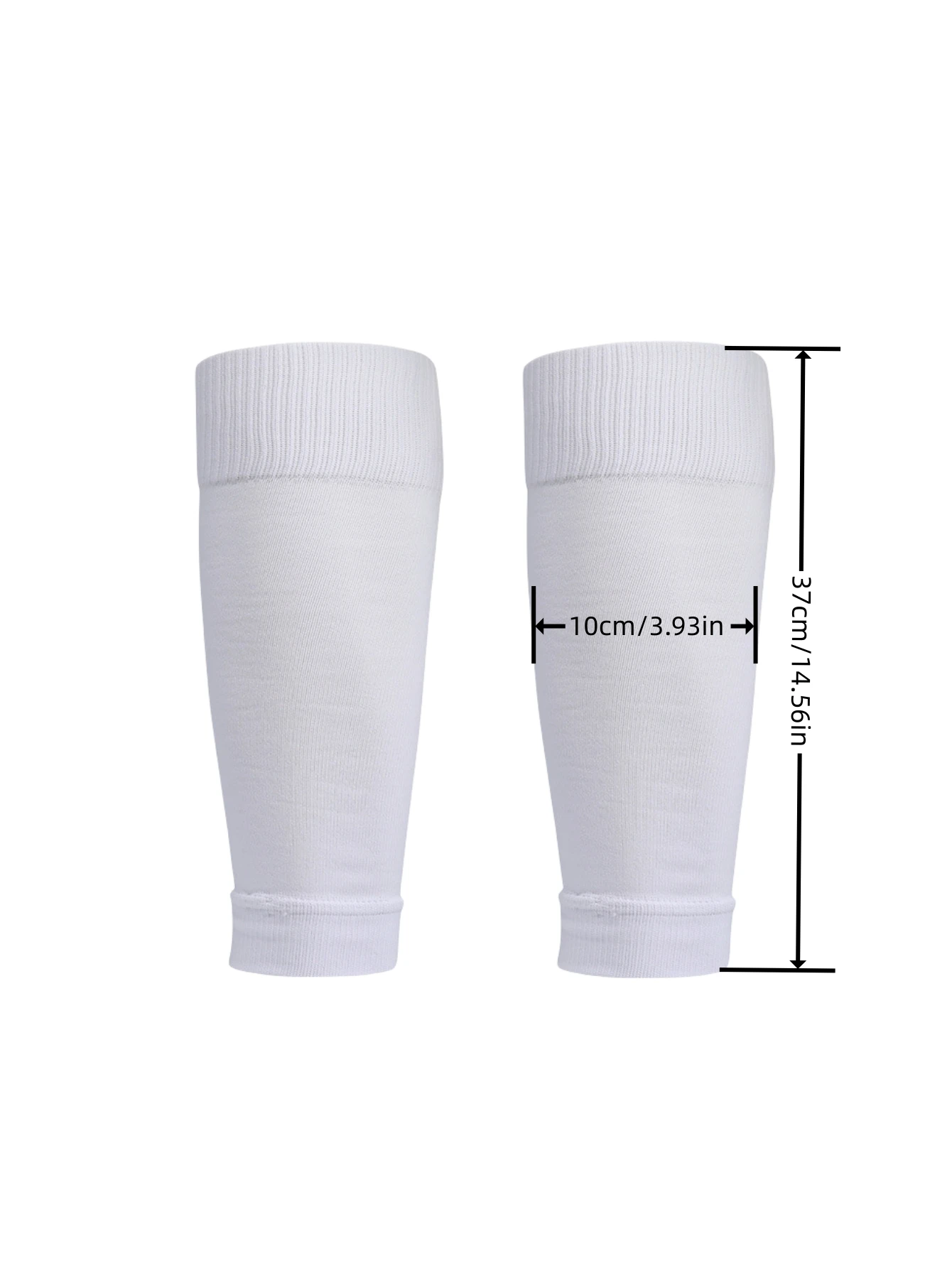 1 pair of combination adhesive point anti slip, sweat and odor resistant FS football sports socks+leg protectors