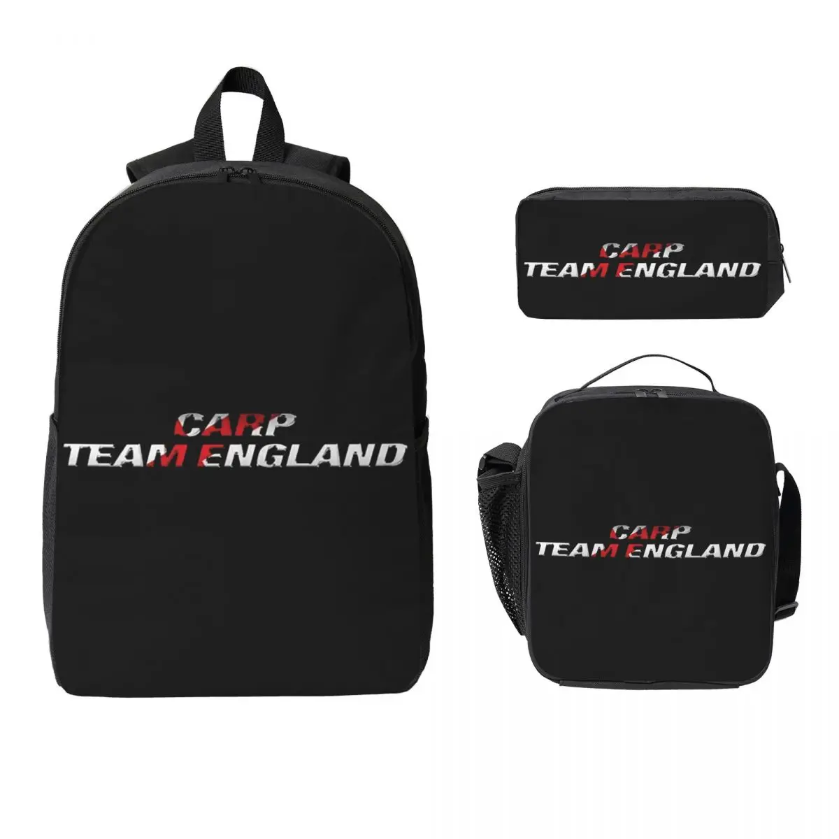 

Custom Korda Fishing Logo Backpack Student BookBag School Bag Laptop Shoulder Bags 3ps Insulated Lunch Bag Pencil Case