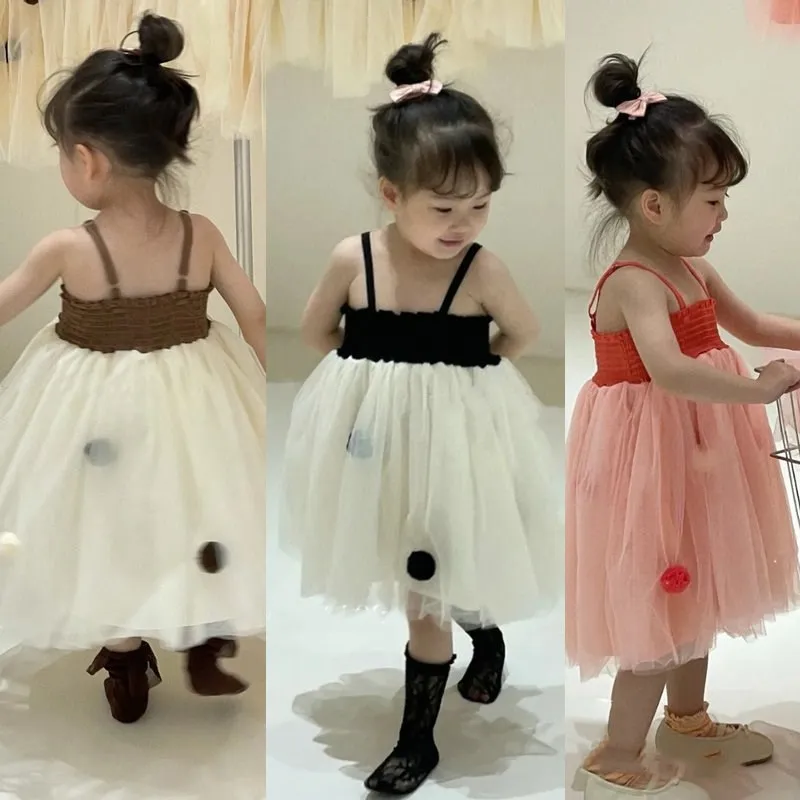 

Girls' dress with straps, ball gown, princess dress, dress26New summer children's clothing wholesale