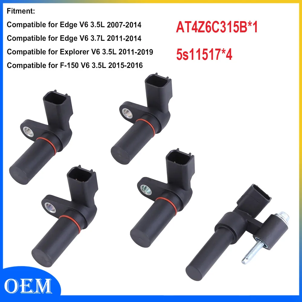 4x-arbre-a-cames-1x-capteurs-de-position-de-vilebrequin-at4z6c315b-1-5s11517-4-arbres-a-cames-doubles-pour-ford-f-150-v6-35l-2015-2016