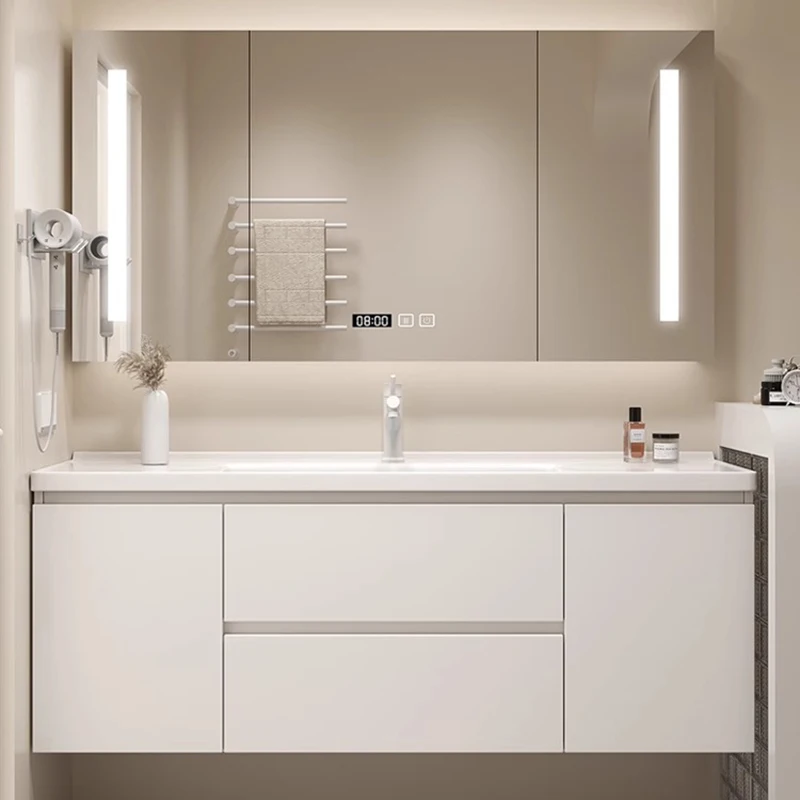 

Led Drawer Bathroom Cabinets Unit Minimalist Accessories Dressers Bathroom Cabinets Toilet Modern Mobili Per La Casa Furnitures