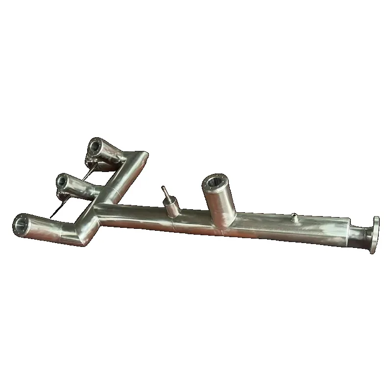 Industrial carriage type stainless steel manifold: multi-channel fluid distribution/collection device