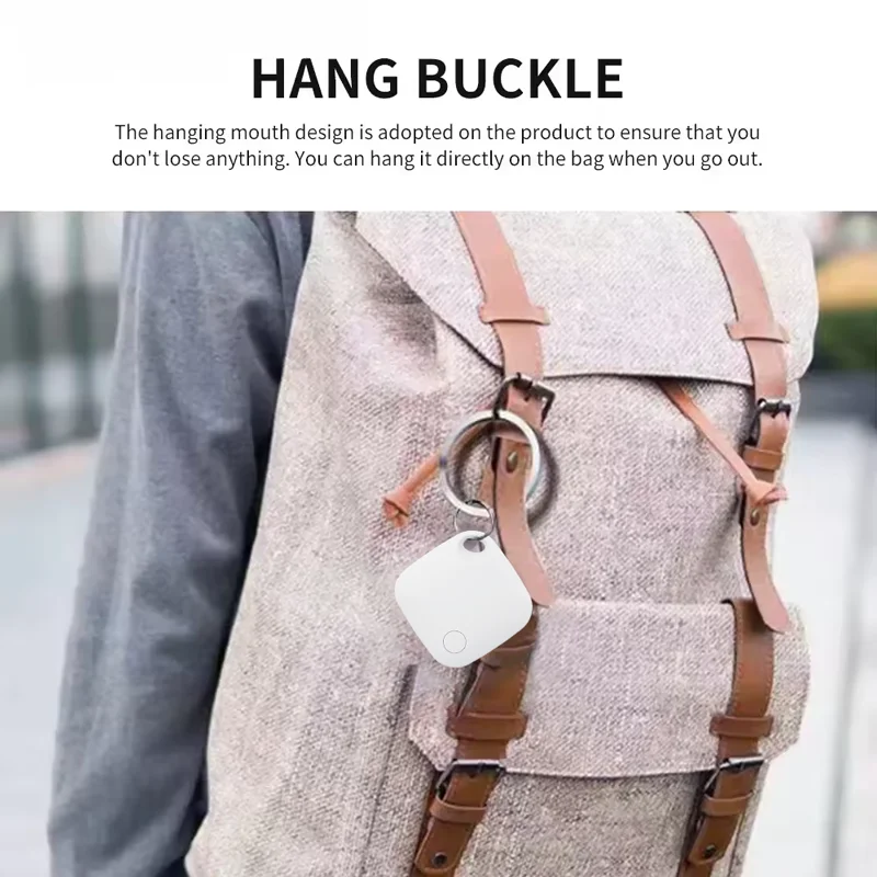 GPS Air Tag Smart Tracker ใช้งานได้กับ Android Google Find My Device Global Positioning Locator เหมาะสําหรับคีย์ กระเป๋าเดินทาง กระเป๋าสัตว์เลี้ยง