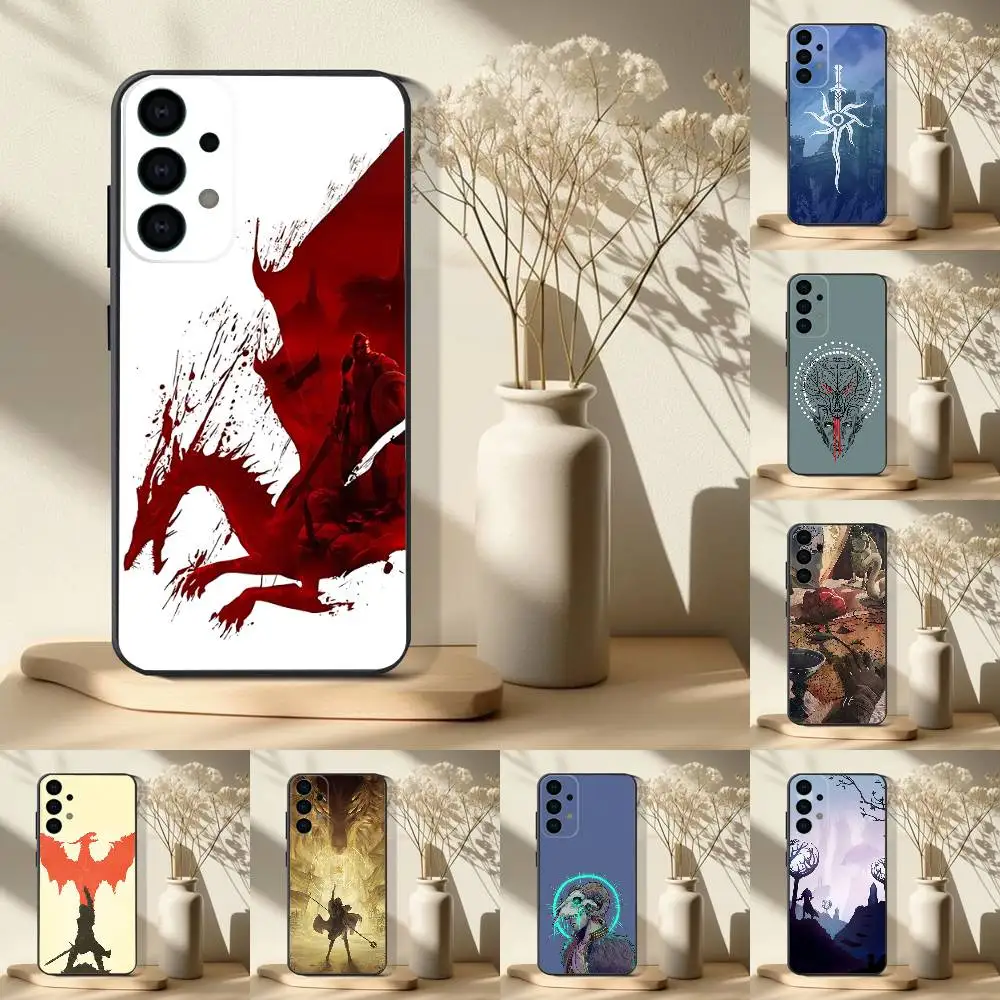 

Dragon A-Age Inquisition Phone Case For Samsung S 25,24,23,22,30,21,10,9,Ultra,Plus,Lite,FE,4,5G Black Soft Case