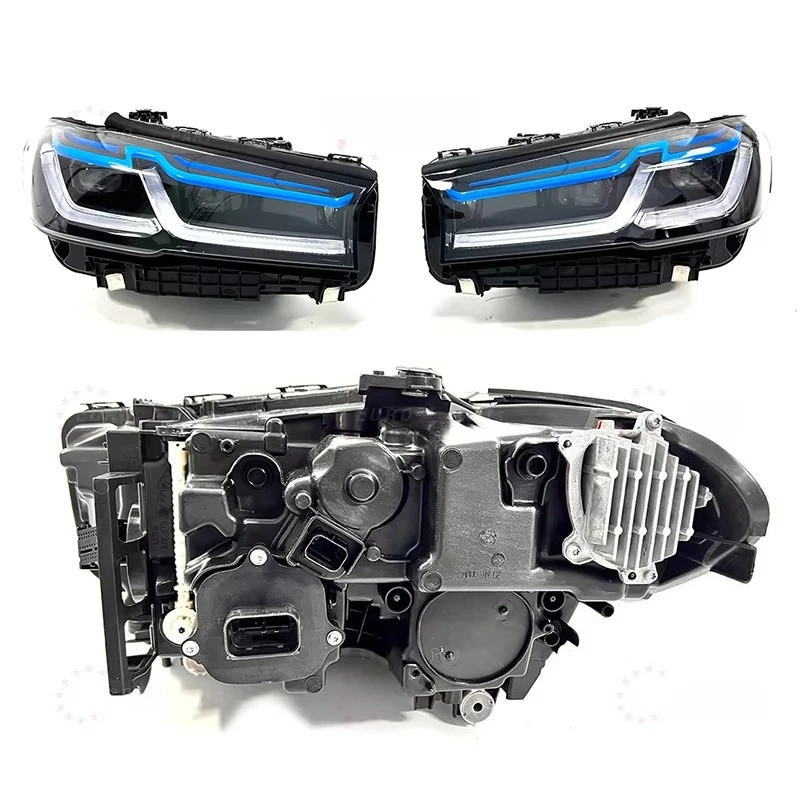 5s Series G30 Old Upgrade to New G30 Lci Mt Sport Style Car Body Kit Auto Body Parts Bumper Accessories Headlight Taillights 2