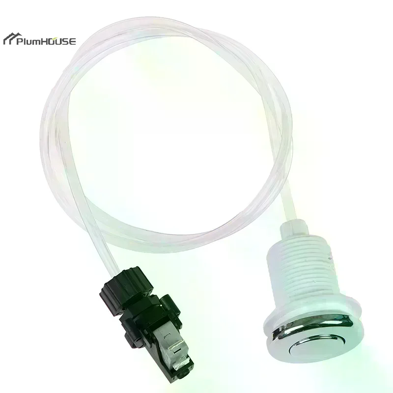 16A 250V Push Air Button Switch Food Waste Disposal Bathtub Massage Chair Self-Lock Switches