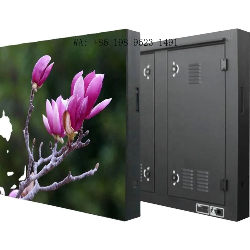 P4 P5 P6 P8 P10 Full Color Outdoor LED Board Waterproof High Brightness Fixed Panel for Commercial Advertising Display