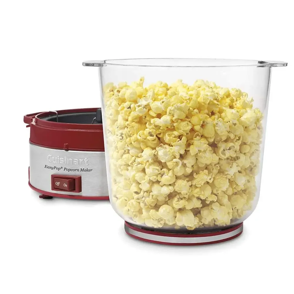 Homemade Popcorn Maker with 16 Cup Capacity and Easy Cleaning