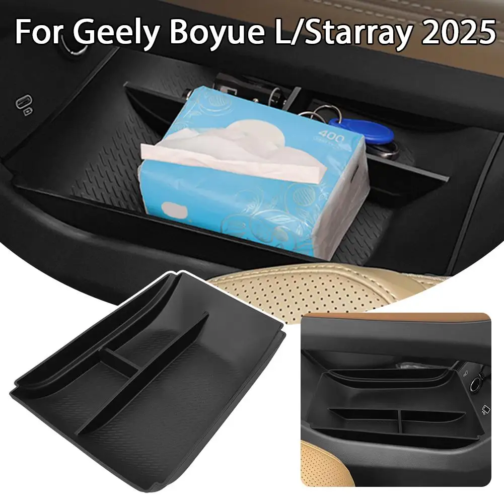 

Car Storage Box For Geely Boyue L Models 23 To 2armrests And Cup Holders Central Console Organizer Interior Accessoriy Blac Y3G7
