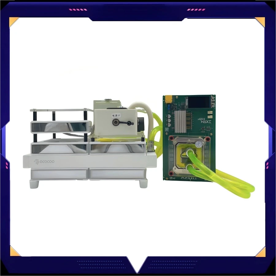 

Новая майнерская машина NerdQaxe ++ Hydro 7.2T 120W с водяным охлаждением, бесшумная, для майнинга BTC (2025 год)