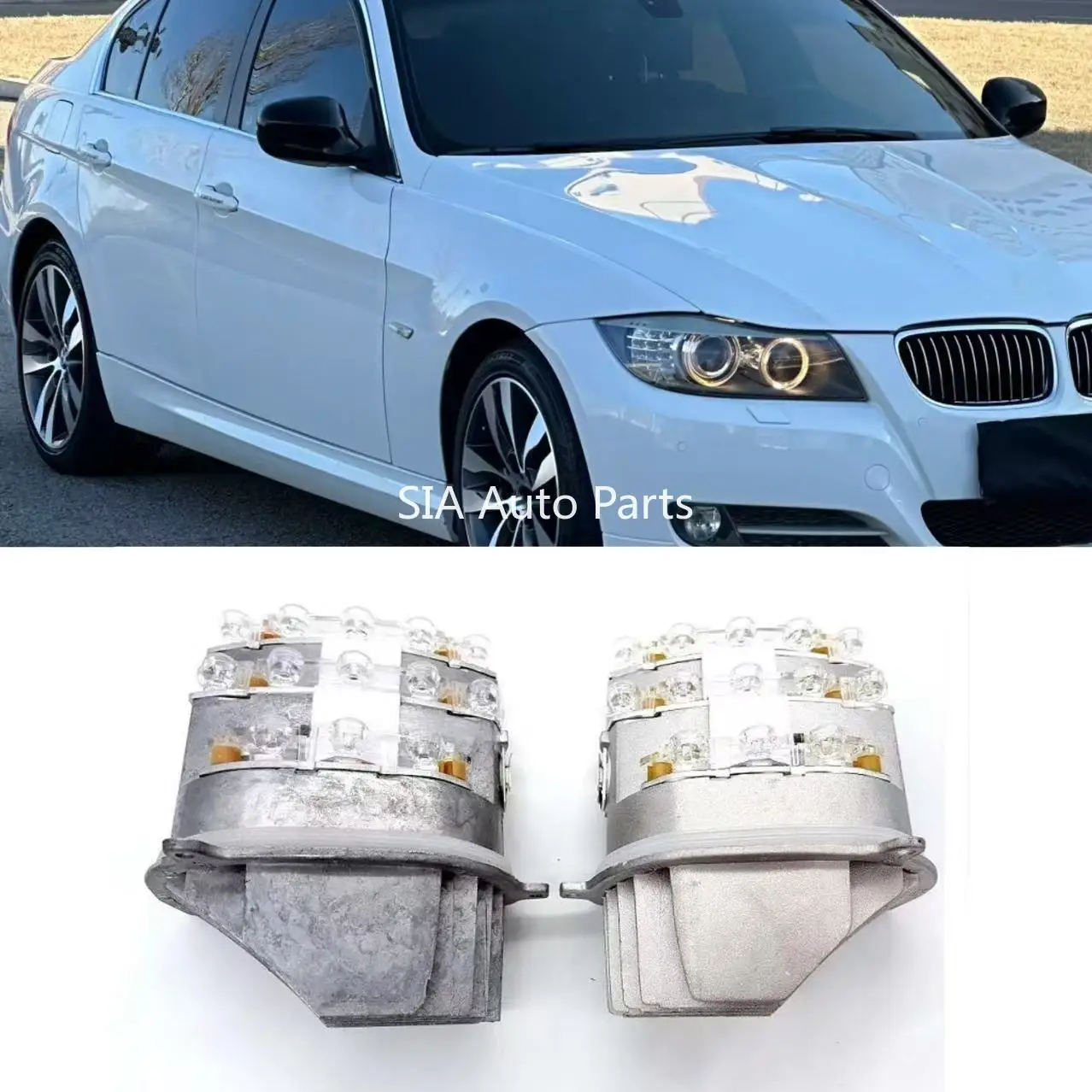 

OEM 63127245813 63127245814 Модуль светодиодного указателя поворота для BMW 3 серии E90 E91 ксеноновые фары 2009 2010 2011 2012