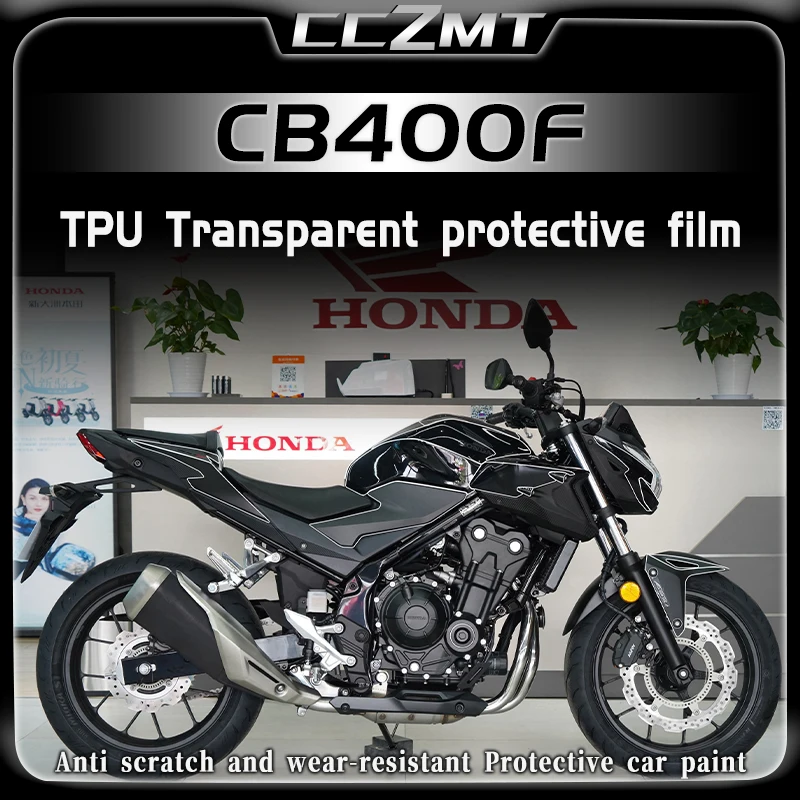 For Honda CB400F CB400f 2022 invisible car cover film transparent protective fuel tank film car sticker modification accessories