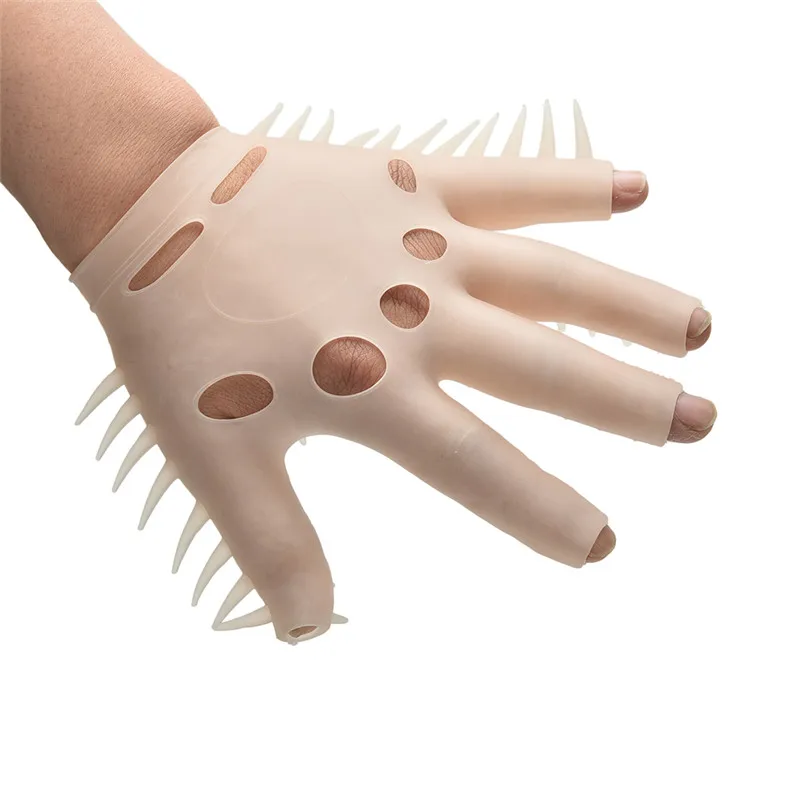 Massage Sauna Gloves For Woman Squirt Penis Vagina Clit Stimulate Masturbation