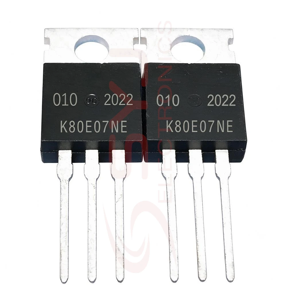 5PCS K80E07NE TK80E07NE 80A70A 2SK1378 K1378 DSSK38-0025B K855 2SK855 500V 5A PTP07N08N FTP08N08NF 100A85V TO-220