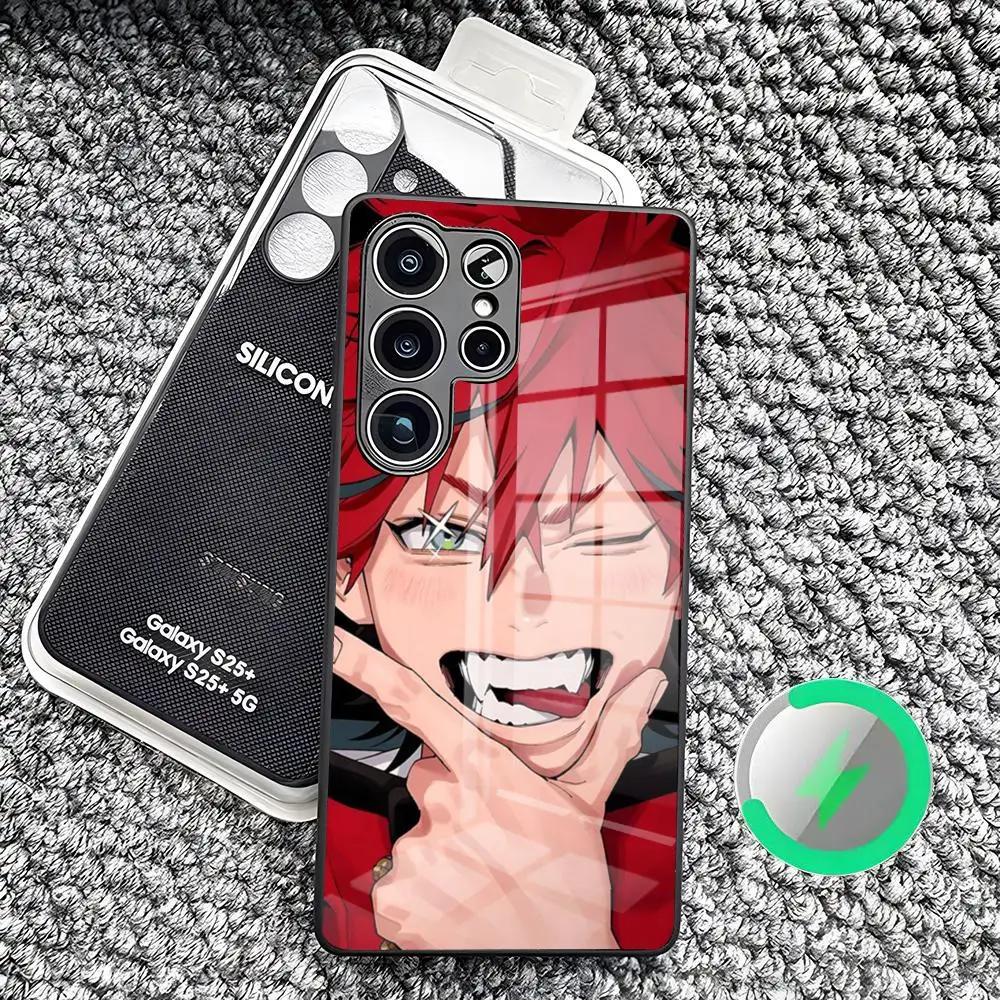 Gokurakugai Phone Case For Samsung S26 Ultra S25 Edge S23 S22 S21 S20 Plus S24 Fe Magnetic Glass Cover