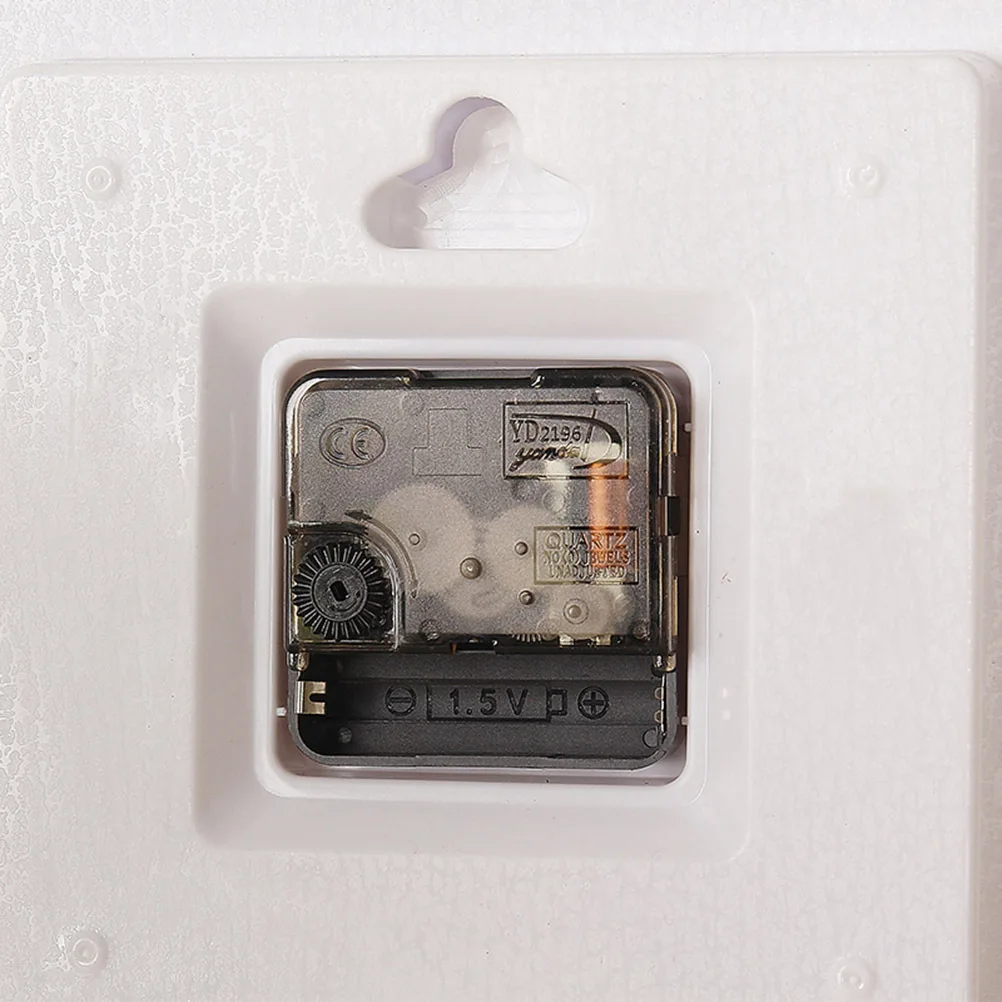 

Art Decor Wall Clock Simple Digital Pointer Clock for Home Office Cafe Bar Hotel Exquisite Workmanship Random Color No