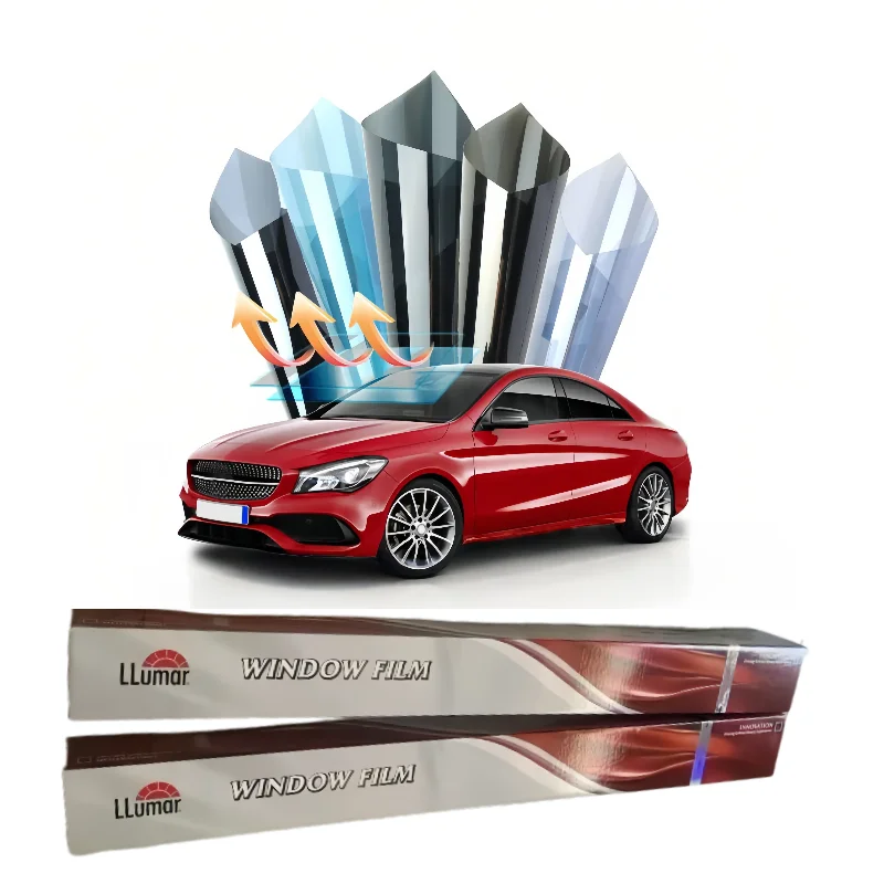 

LLumar Nano Керамическая ПЭТ Авто оконная пленка Высокая термостойкость 99% УФ-защита IRR99% Для автомобильного здания Домашний оттенок