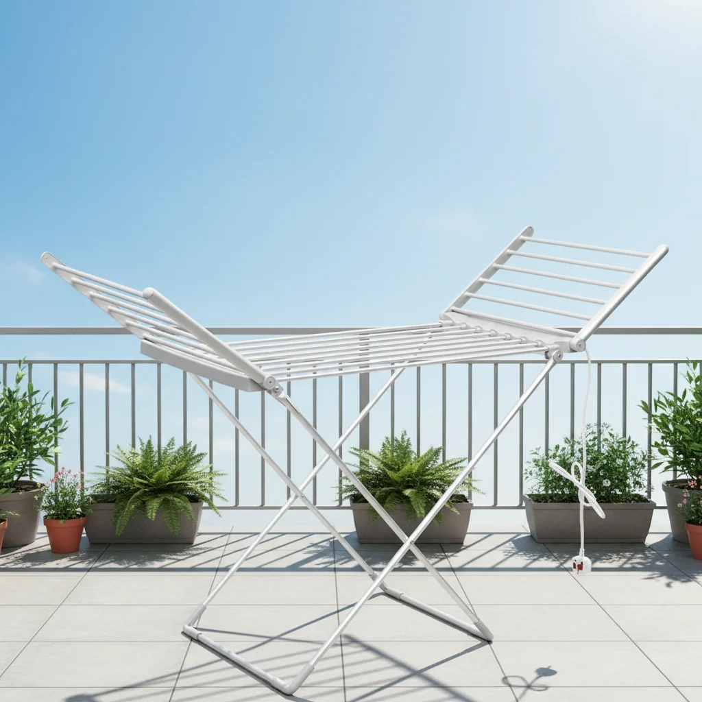 

Electric Aluminum Folding Clothes Drying Rack for Hotel Outdoor Household Usepromote sales