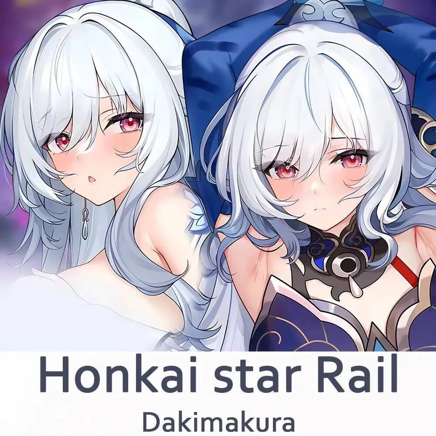 

Star Jingliu Honkai Rail Dakimakura 2WAY Hing наволочка для тела чехол аниме Jing Liu подушка рождественские подарки