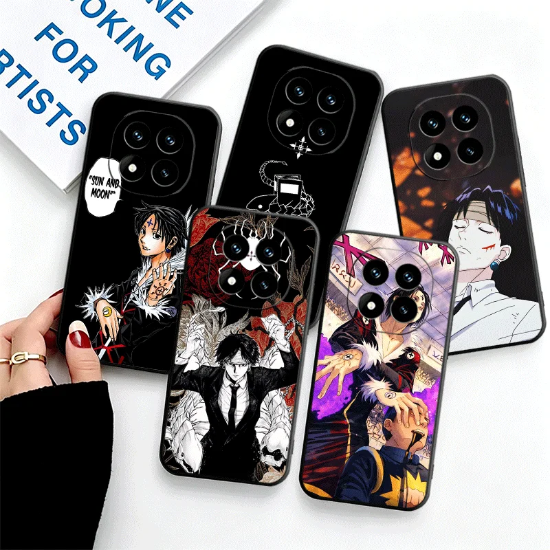 Hunter X-Hunters Chrollo Phone Case For Xiaomi Redmi Note 13 14 15 Pro Plus 17 Pro Max 12S 11S 4G 11T 5G 11E 10S 10 14S Pattern