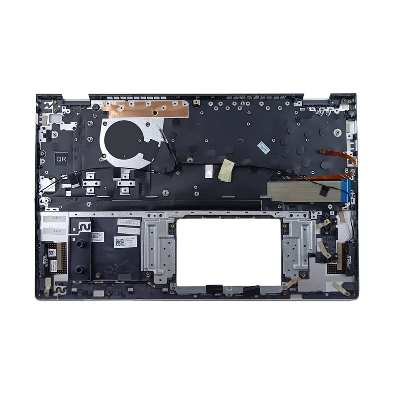 S  06XCC3 Palmrest Backlit Keyboard For Dell Inspiron 15 5501 5502 5505 Silver