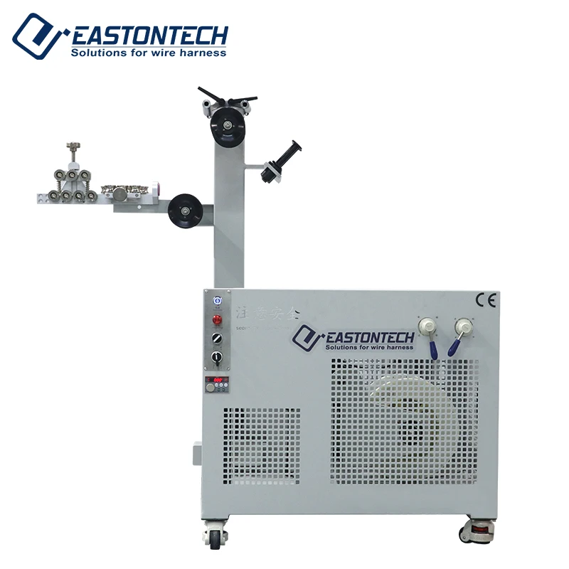 Easy Loading Cable Drum Automatic EW-14E Cable Feeder Cable Unwinder Wire Reeling Machine
