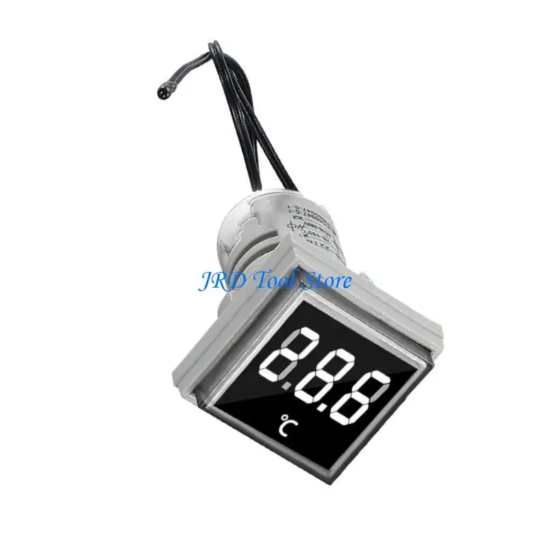 A2UD High Precisions Square Digital Temperature Gauge with Ventilation Holes for Continuous In Various Environment