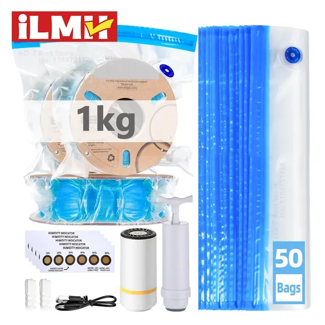 3D Printer Filament Vacuum Bag with USB Rechargeable Electric Air