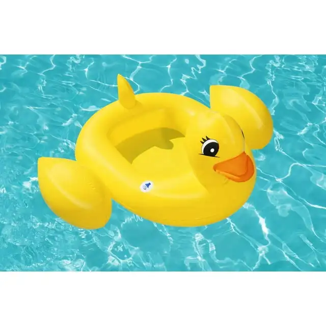 funspeakersTM Flotador para Bebé Duck, Amarillo