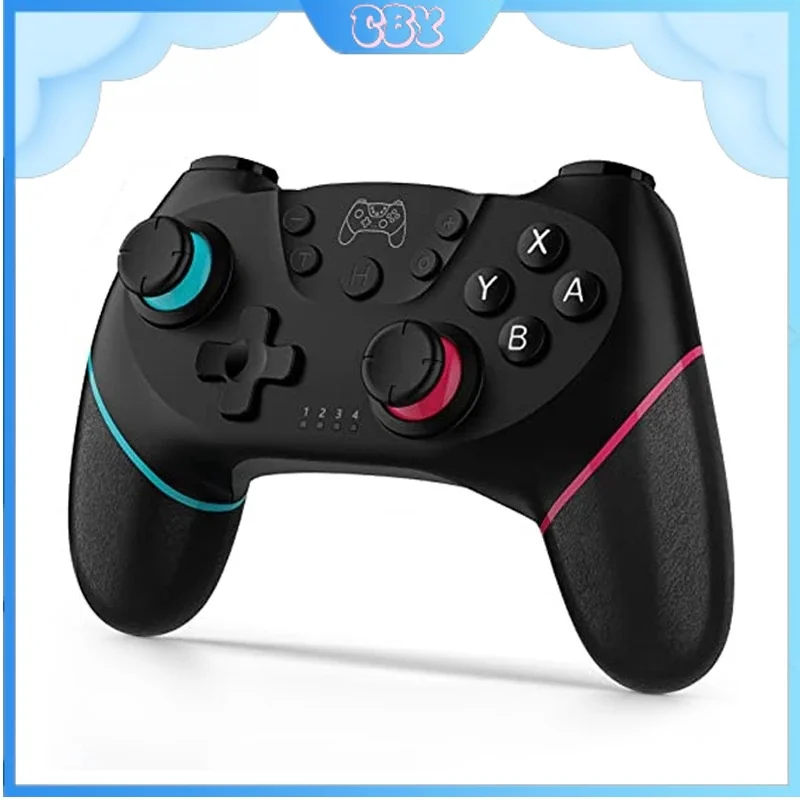 Switch Pro Bluetooth Gamepad Six-Axis Gyroscope Dual-Motor Vibration Usb Interface Dual-Analog Rocker Turbo Long Battery Life