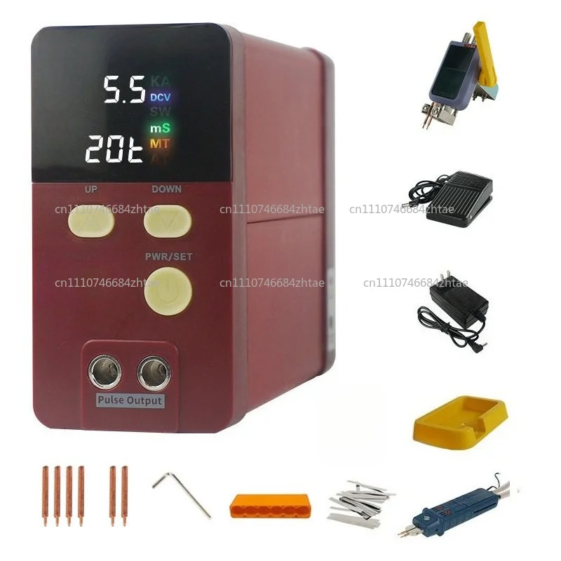 801D Spot Welder 18650 Battery Spot Welding Machine Household DIY Handheld Capacitor Energy Storage  Mobile Phone Battery Repair
