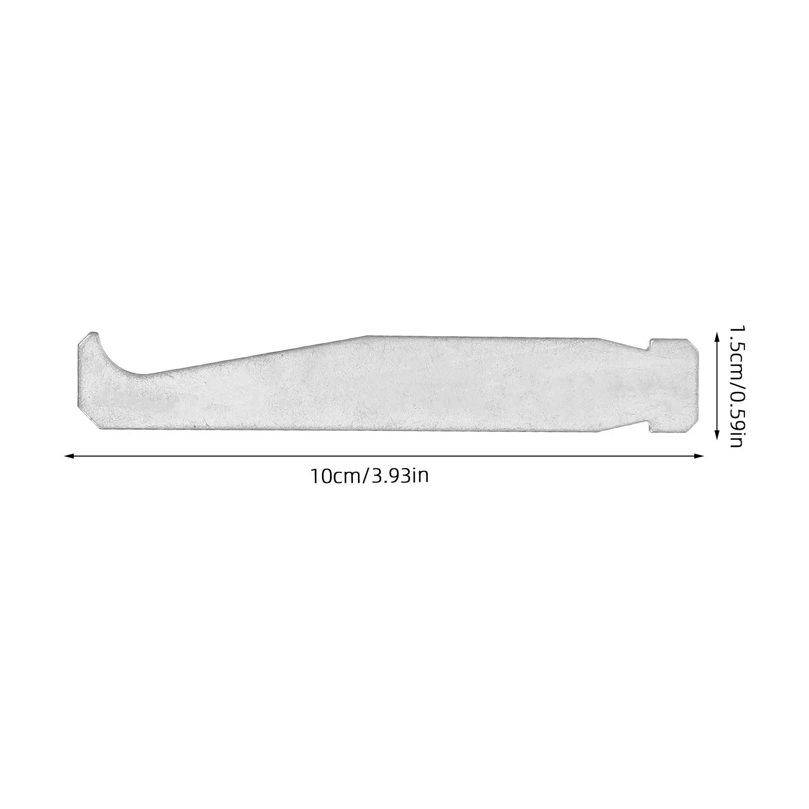 10 pcs Chainsaw Guide Bar Groove Cleaner Deep Cleaning Halloween Christmas New Year Handheld Cleaning Tool Metal Construction