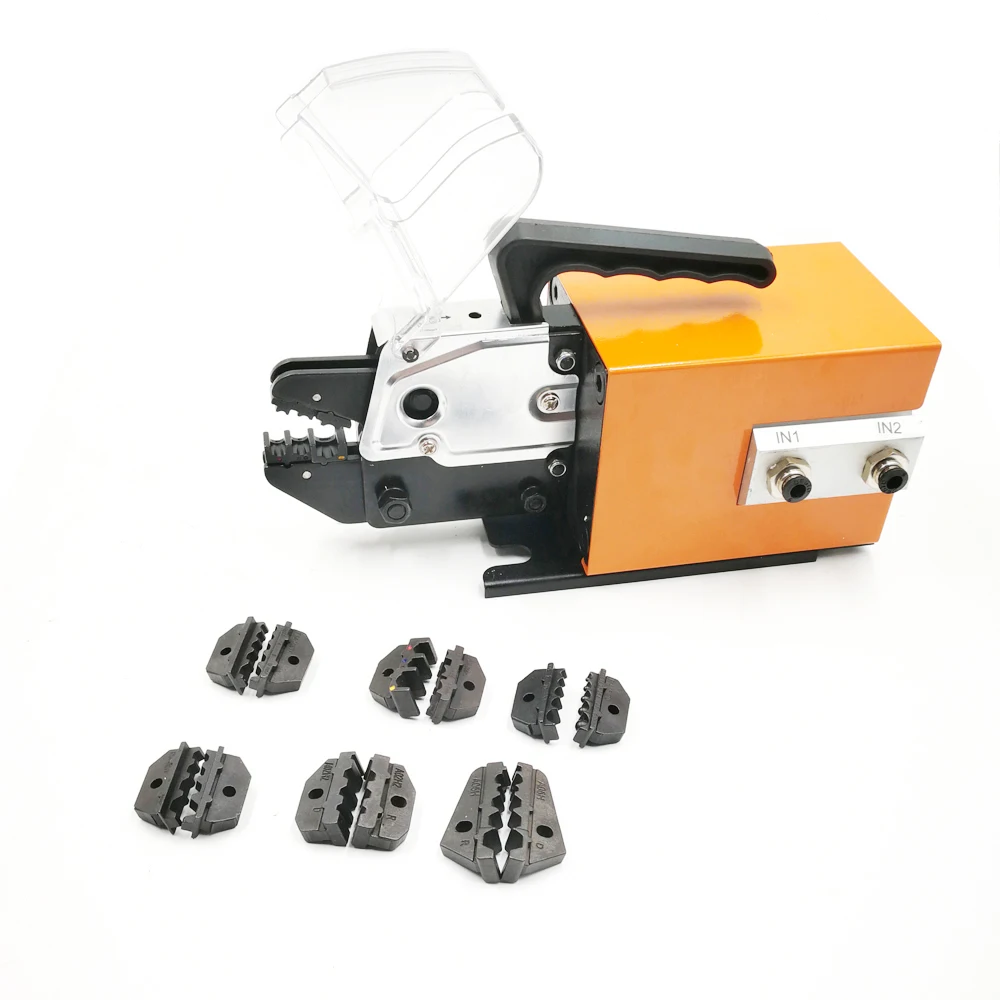 Pneumatic Terminal Crimping Machine Non-insulated and Insulated Connectors Crimp Tool