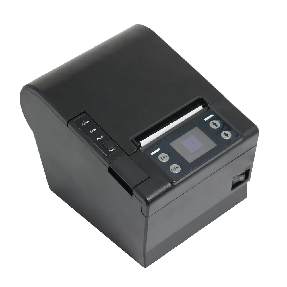 

80mm Wifi Ethernet Thermal Cloud Pos Printer with High Speed and Color Screen Display Status
