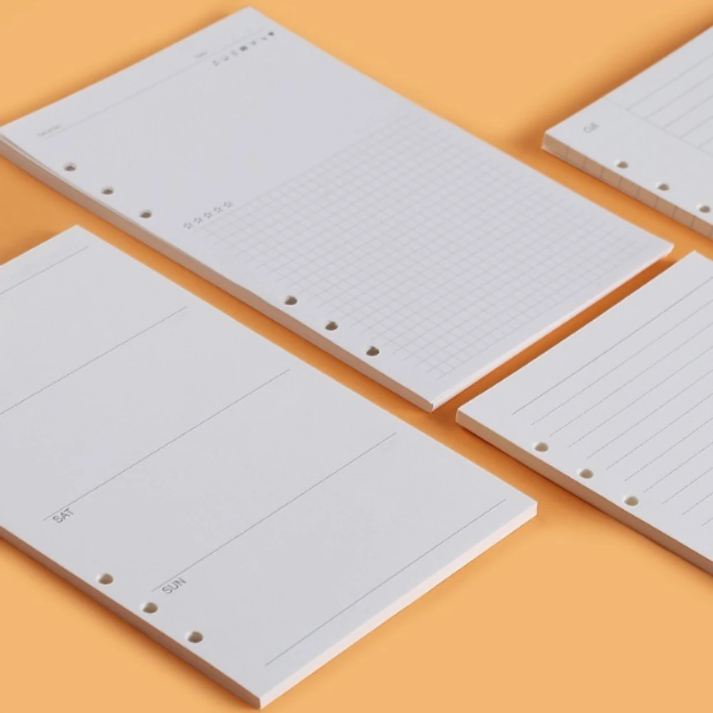 A5 A6 A7 Planer-Einlagen 6-Loc – Notebook Dotted A5 Bewertung und Preis