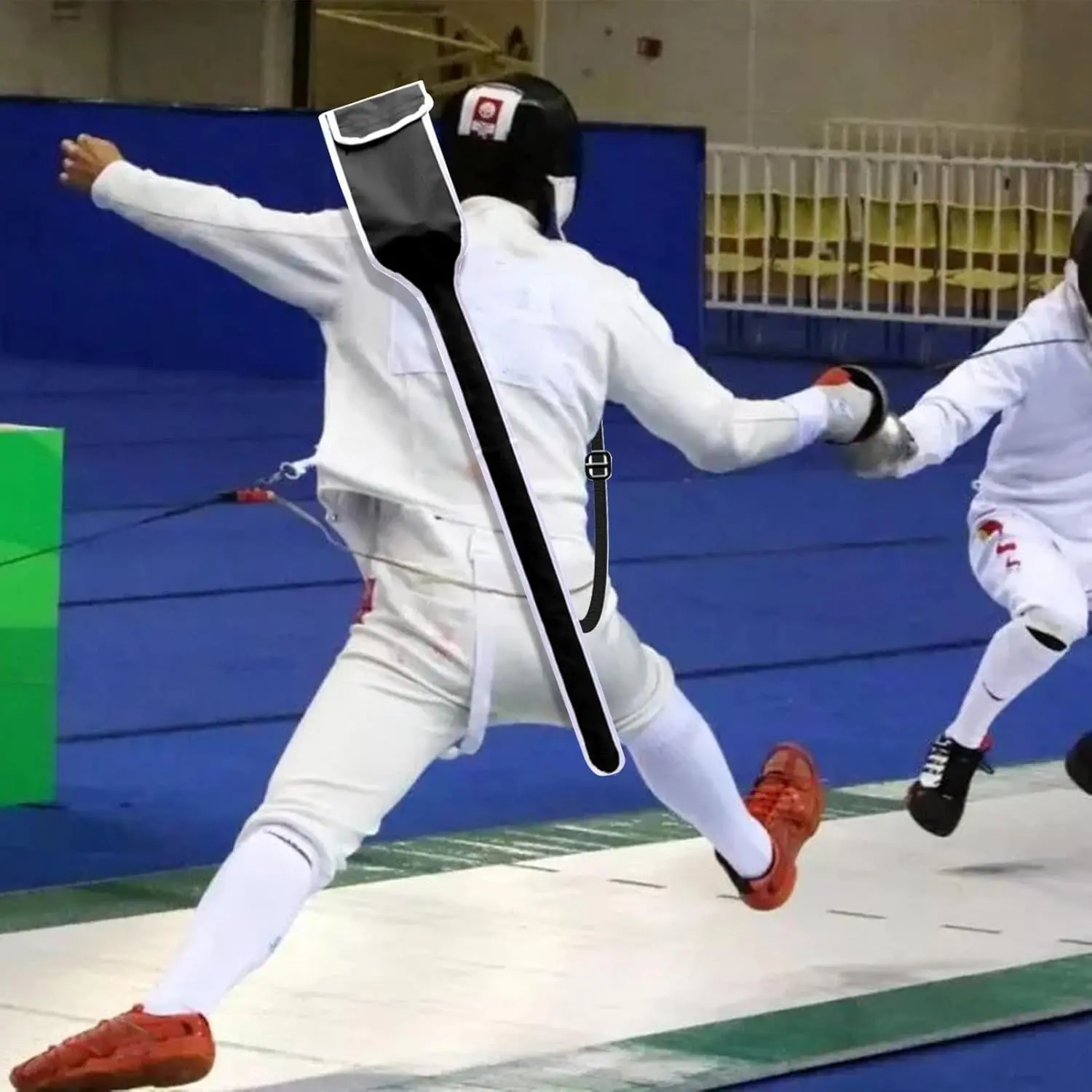 Fencing Sword Shoulder Bag Multi-Color Weapon Cover Case for Foil Epee Saber Waterproof Single Shoulder Fencing Sack Bag