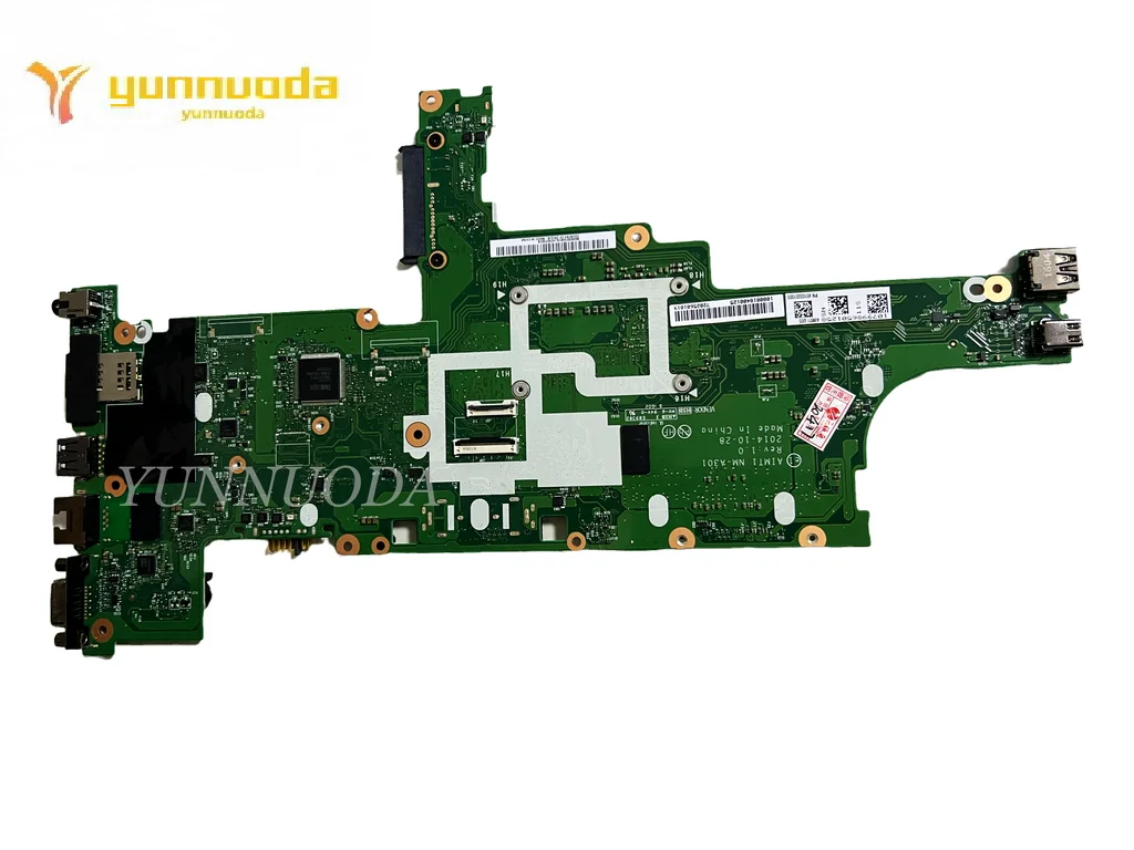 NM-A301 For Lenovo Thinkpad T450S Laptop Motherboard With i5-5200U i5-5300U  i7 5th Gen  CPU 4G RAM 100% Tested