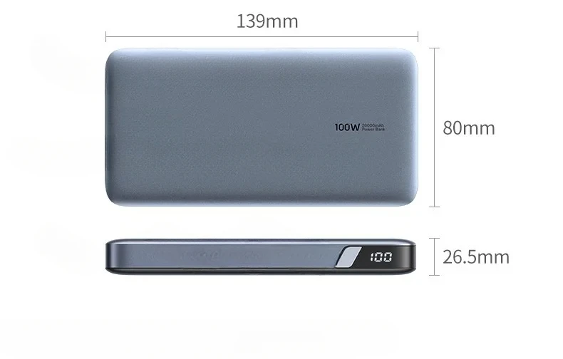 145W power bank 20000mAh large capacity fast charging notebook dedicated mobile power supply can be applied to Mac