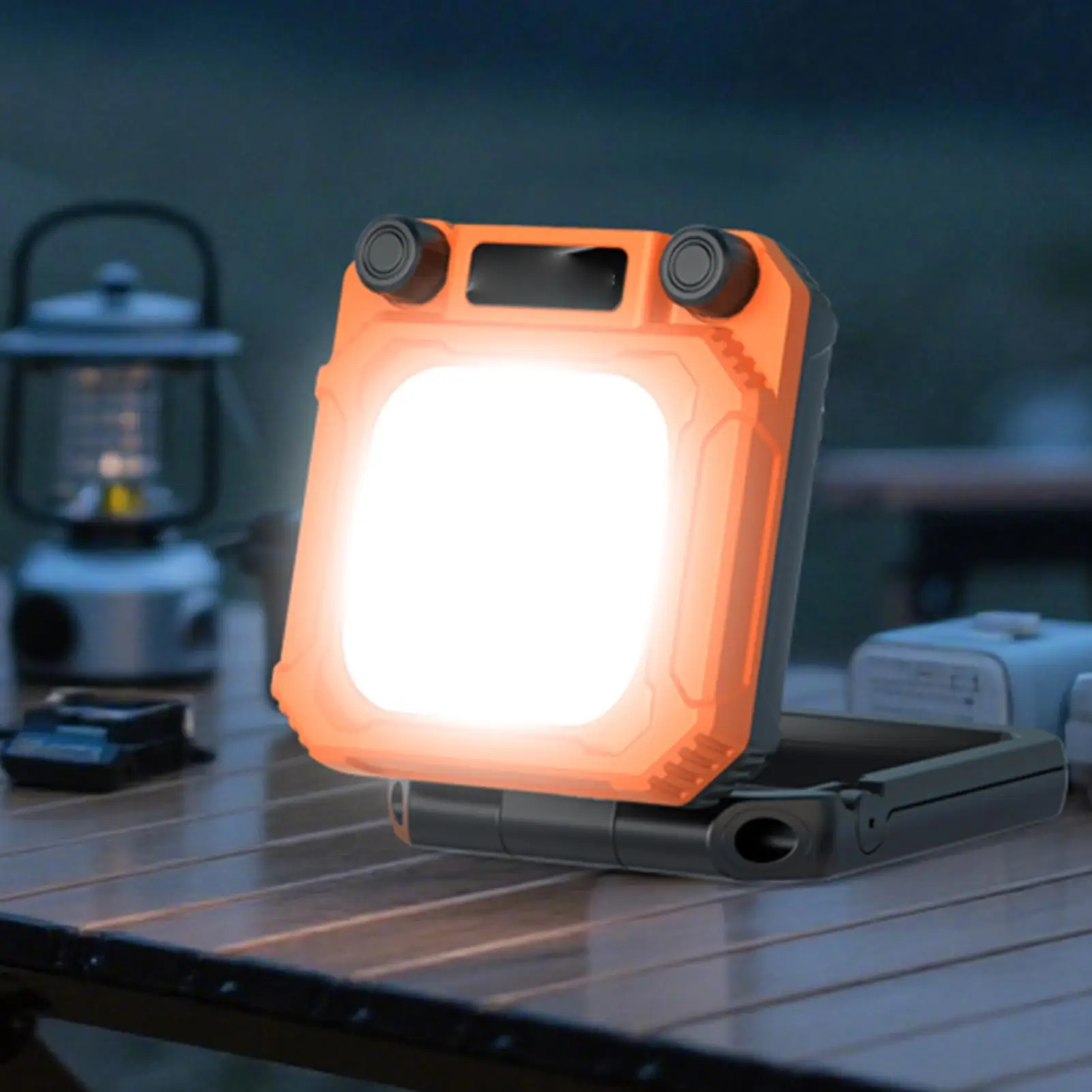 

Camping Lights Folding Lamp Rechargeable Magnetic 3200mAh Lights For Camping With LCD Display For Outdoor Patio Tent Porch