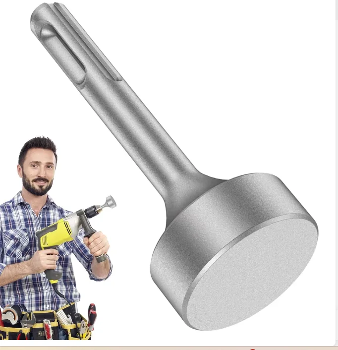 Heavy Duty Ground Rod Driver 85mm Steel Drill Bit Wear Resistant Wide Compatibility Socket for Rotar