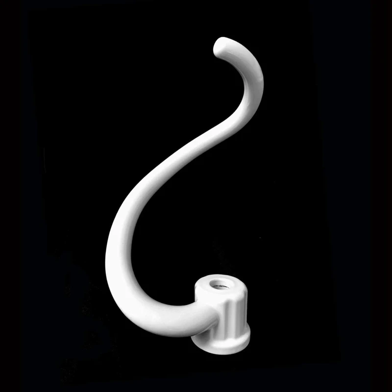 2X Spiral Coated Metal Dough Hook Spiral Coated Metal Dough Hook - Fits Kitchen Stand Mixer Bowl-Lift Models