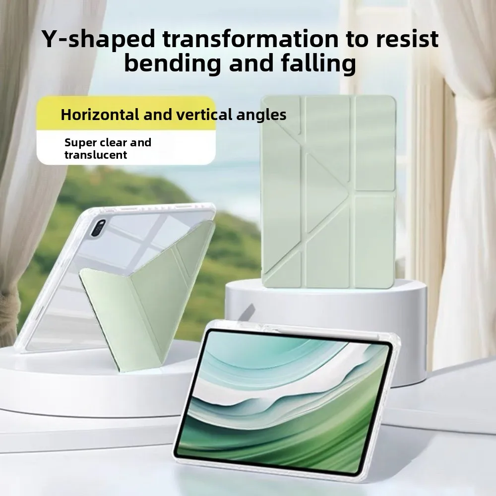 

Тонкий чехол для планшета из ТПУ, прозрачный чехол с защитой от падения, многофункциональный противоударный чехол для iPad 11th air6/7 Pro18/20/21/22