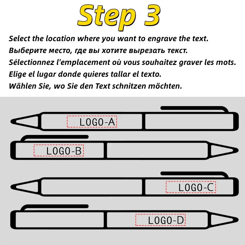 10 Stück Werbung Geschenk Stift Großhandel kostenlos benutzer definierte Logo Metall Kugelschreiber Hotel Bürobedarf Text Gravur Promotion Stift