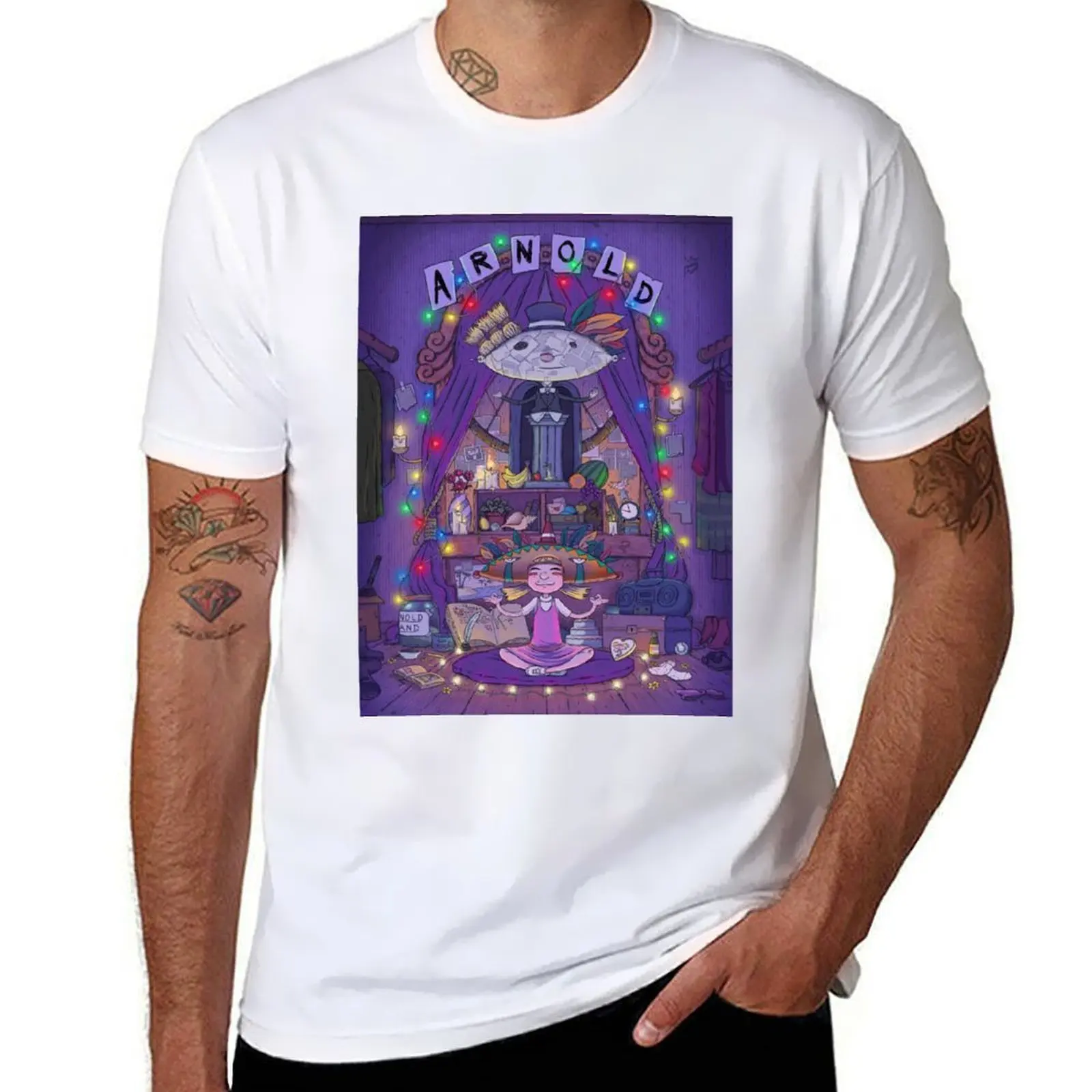 

Hey Arnold T-Shirt t shirts for man pack white t shirt man cotton T-Shirt