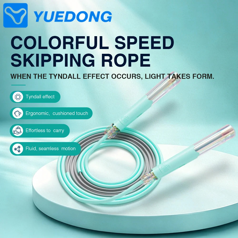 YUEDONG Adjustable Speed Jump - Skipping Rope Pvc ulasan dan harga