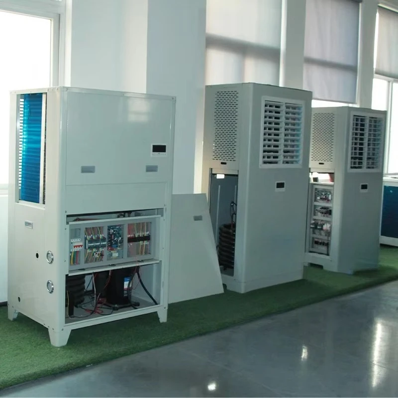 Industrial Portable Evaporative Air Cooler with R134a Refrigerant and Motor Cooling & Heating Function