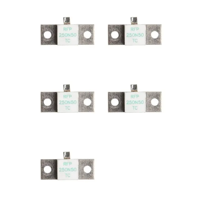 

Высокомощный радиочастотный нагрузочный резистор B92B-5X, 250 Вт, 50 Ом, RFP250N50TC для радиочастотных применений, тестирования антенн любительской радиосвязи