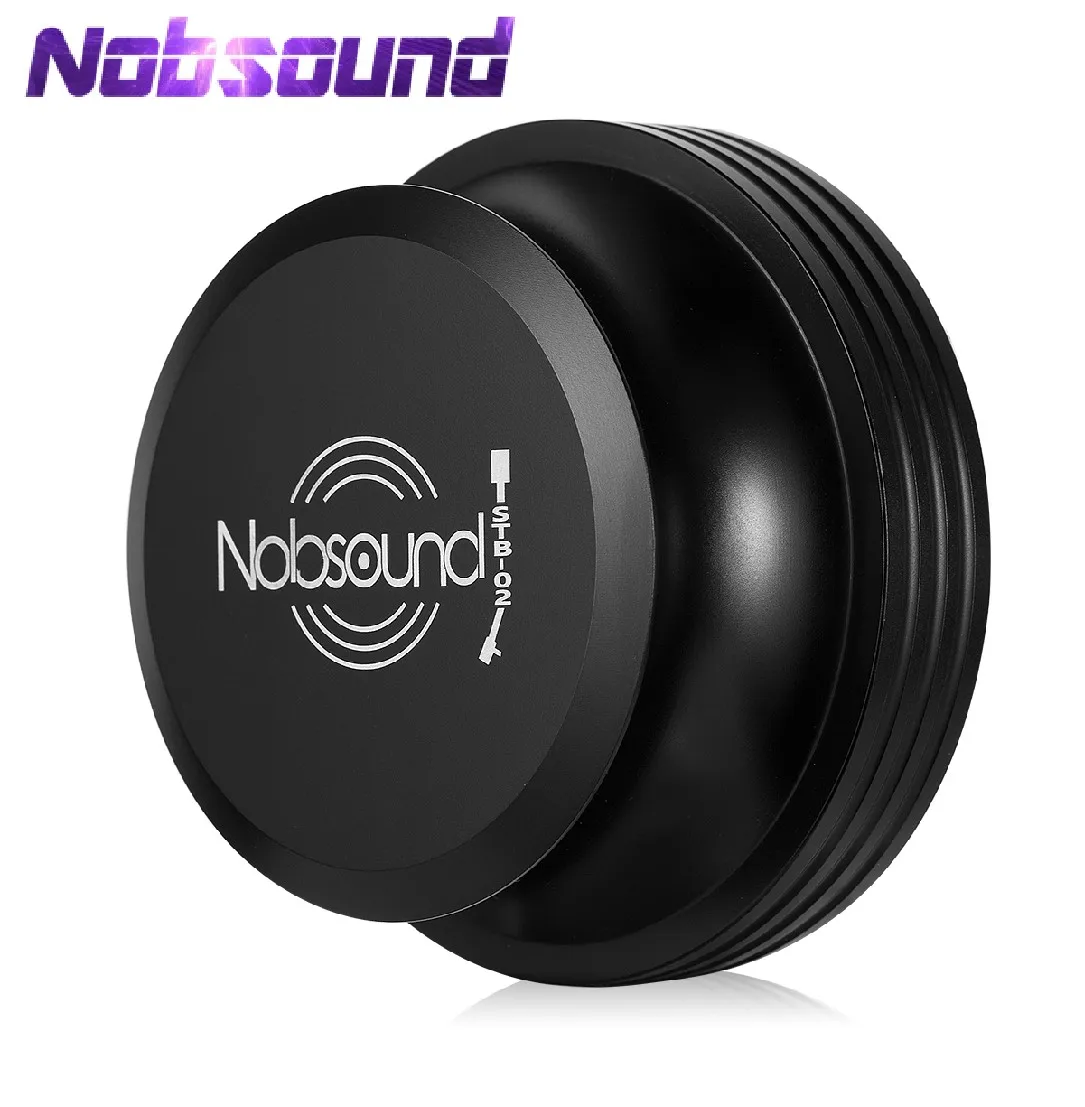 Nobsound Vinyl Record Weight LP Stabilizer Turntable Clamp Aluminum Audiophile Grade HiFi Disc Stabilizer Turntable Clamp