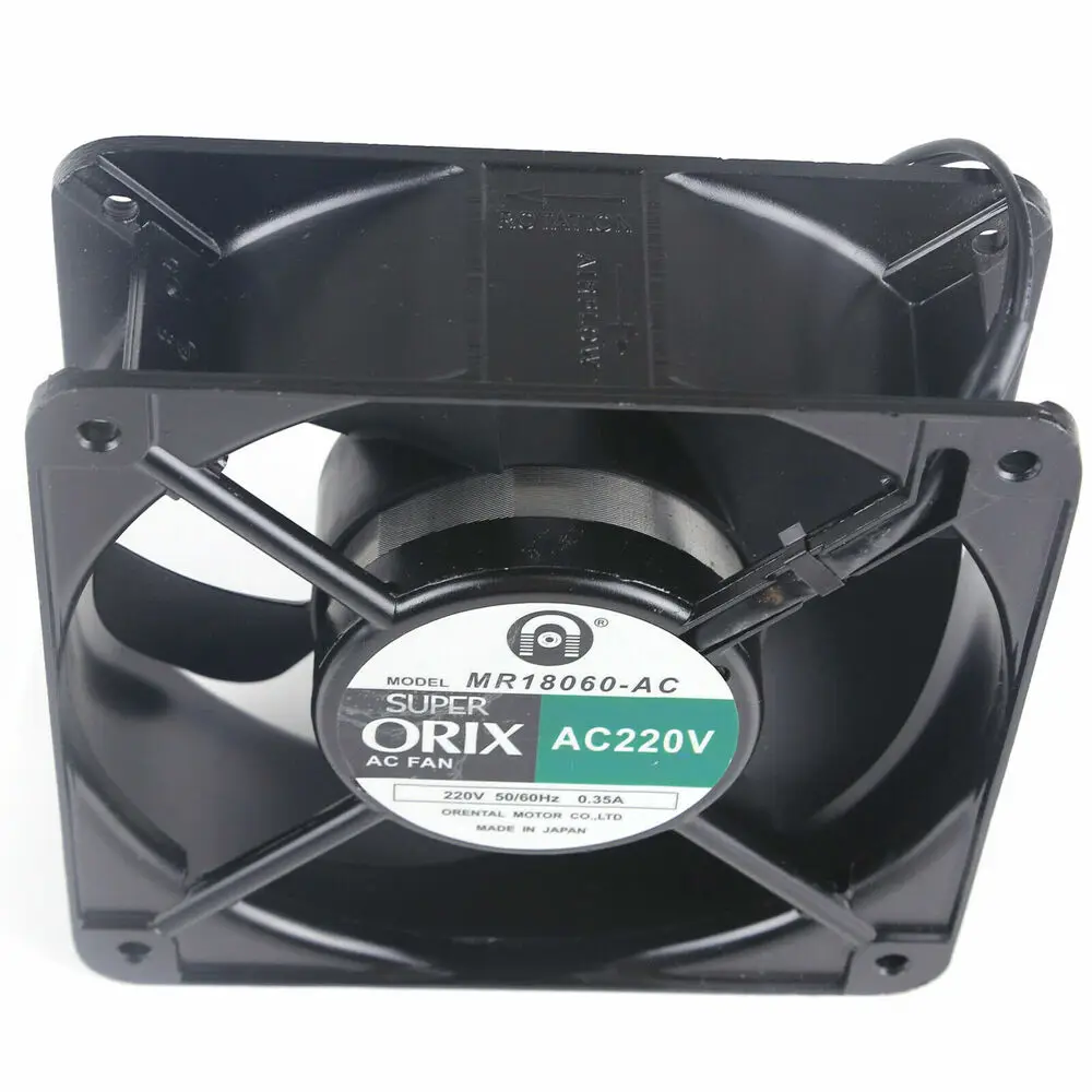 

NEW ORIX Axial fan MR18060-AC 220V 0.35A 18060 18CM 2 Wire