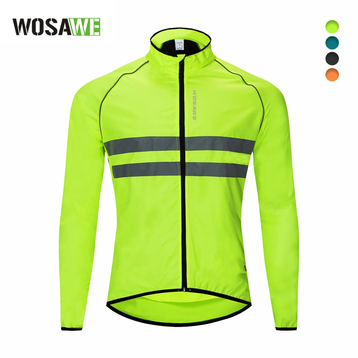 

WOSAWE Road Cycling Leisure Sports Windbreaker Outdoor Bicycle Windproof Coat Men's Women's Top Riding Jacket BL215 BL218